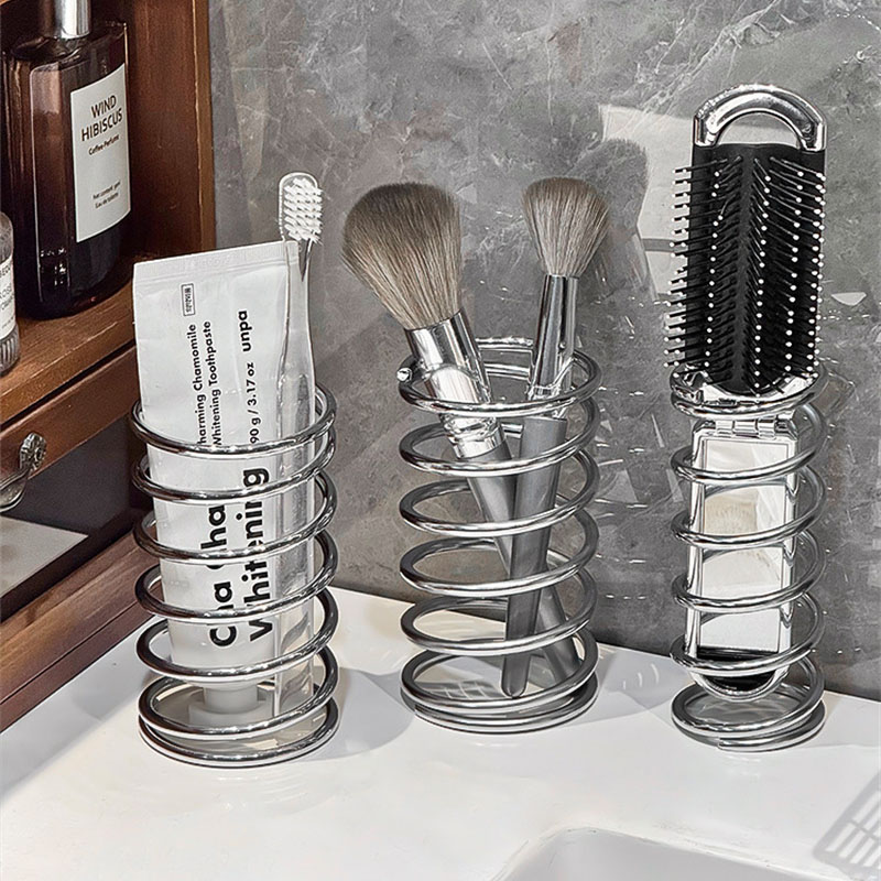 Zara Home Bathroom Accessories - Tempat Sikat Gigi Stainless Steel Berbentuk