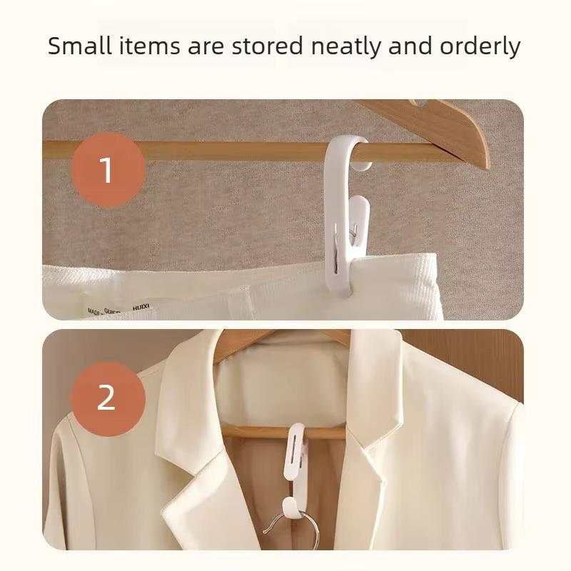 Home Bathroom Supplies - 10 buah Klip Gantung Serbaguna, Kait
