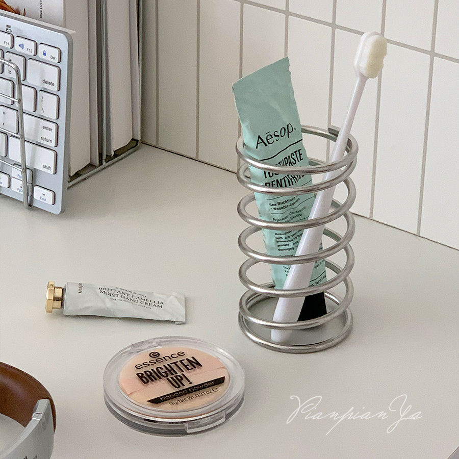 Zara Home Bathroom Accessories - Tempat Sikat Gigi Baja Tahan Karat