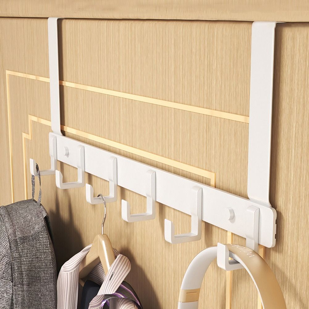 Home Bathroom Essentials - Gantungan di atas pintu 6 kait