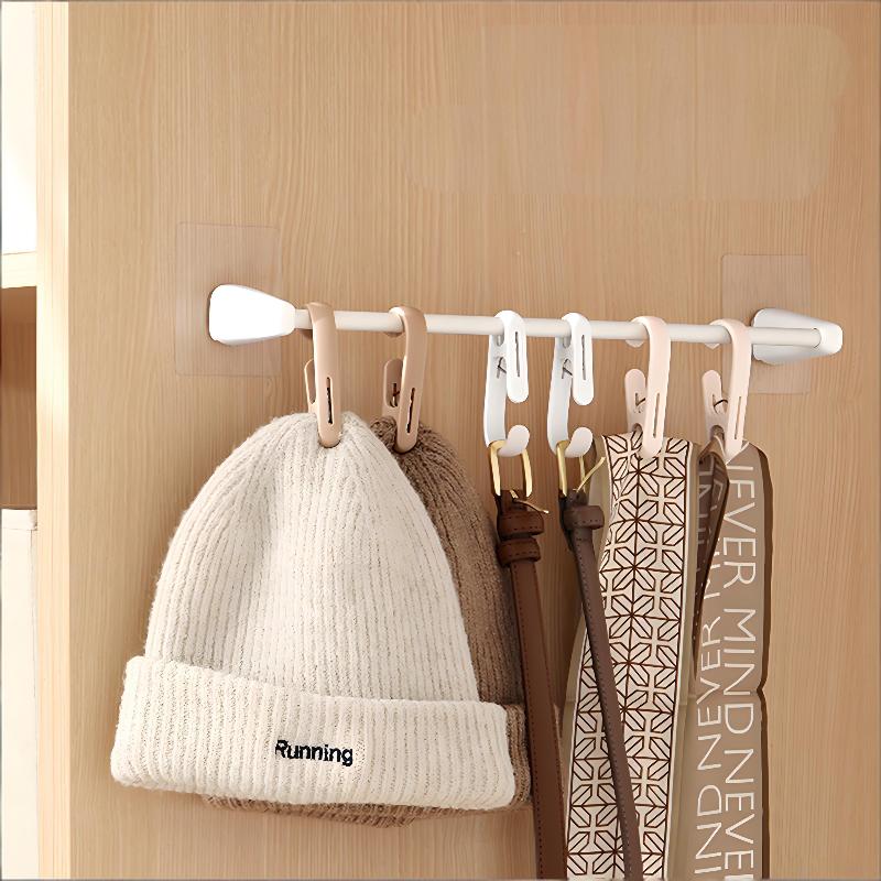 Home Bathroom Supplies - Klip Gantung Serbaguna, Kait Plastik Portabel