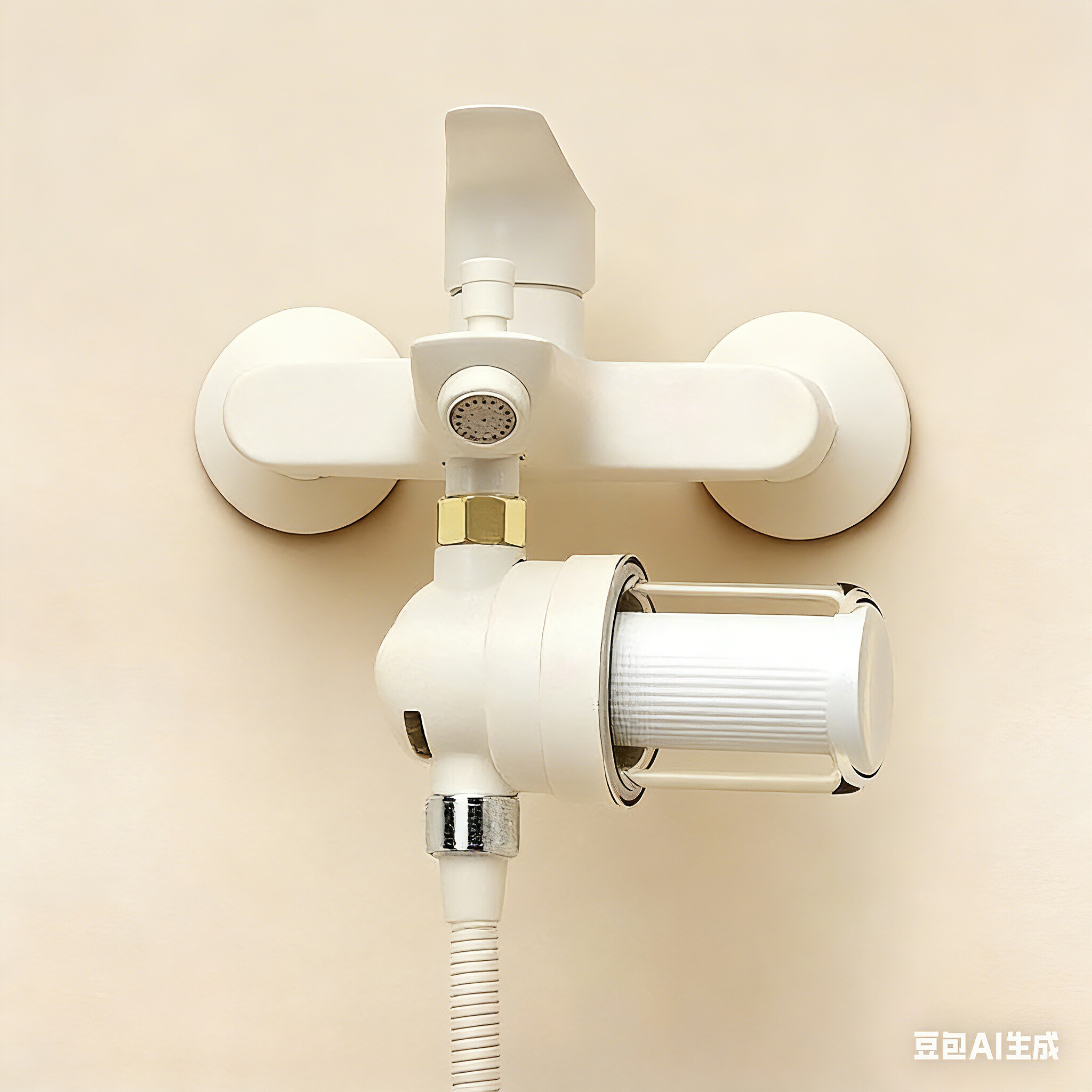 Home In Bathroom - Kepala pra-pancuran, set pancuran untuk digunakan
