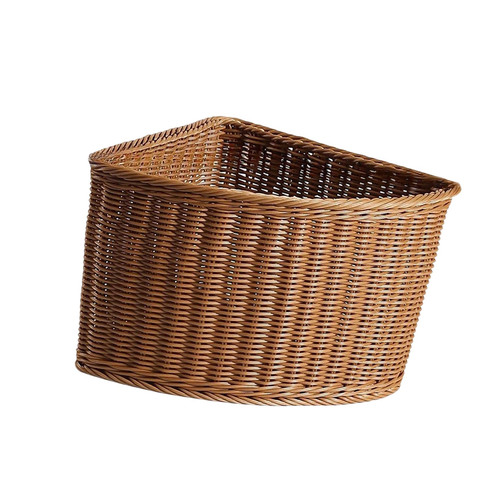 Home Essentials Bathroom Organizer - Keranjang Penyimpanan Plastik Dekoratif Bentuk Kipas