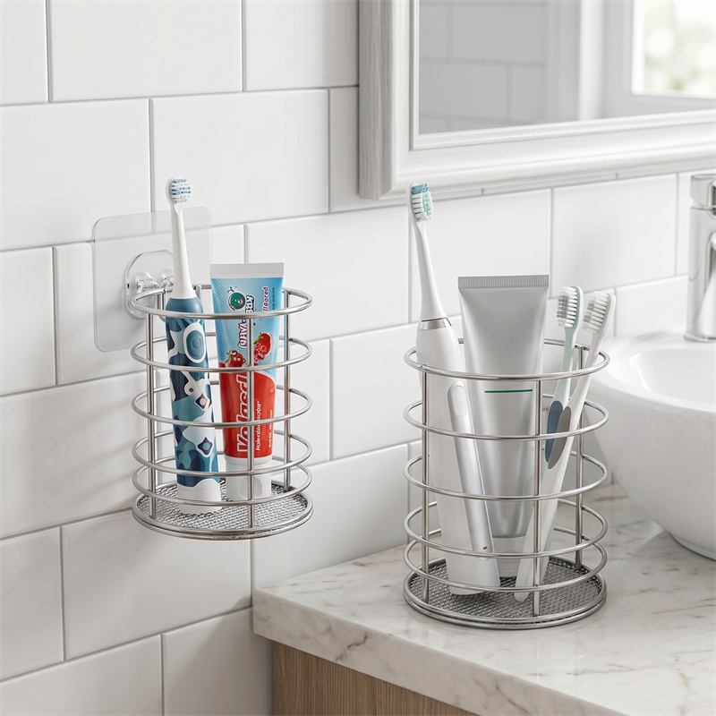 Zara Home Bathroom Accessories - Tempat Sikat Gigi Baja Tahan Karat