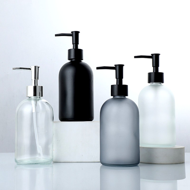Zara Home Bathroom Accessories - Botol Losion kaca kosong 410ml botol