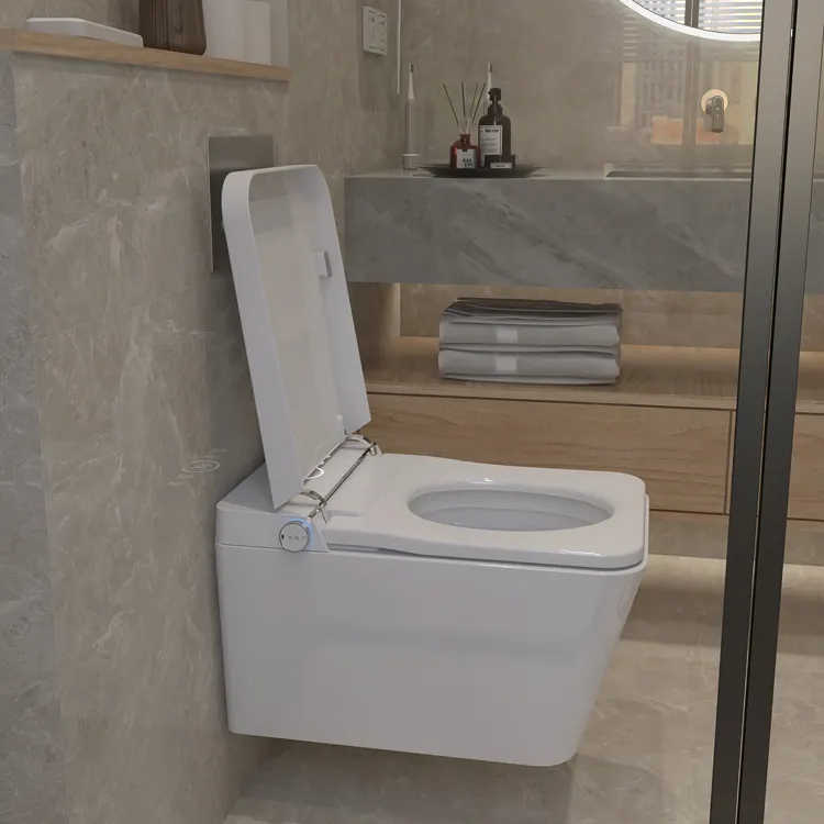Home Bathroom Ware - Kloset Pintar Gantung Dinding Kontrol Aplikasi