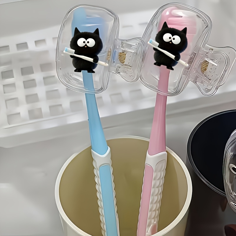 2 Buah Penutup Sikat Gigi Kitt - Home Bathroom Supplies ulasan dan harga