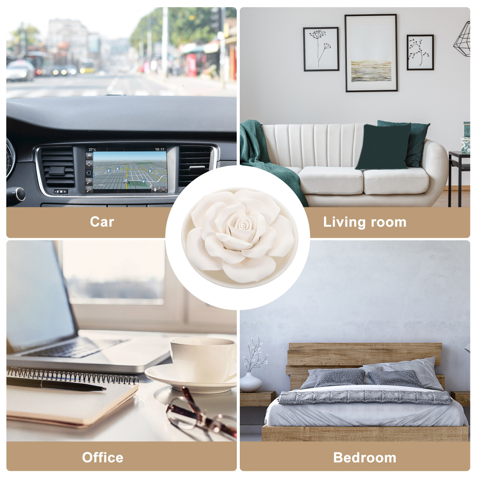 Diffuser Minyak Esensial Porta - Home Bathroom Essentials ulasan dan harga
