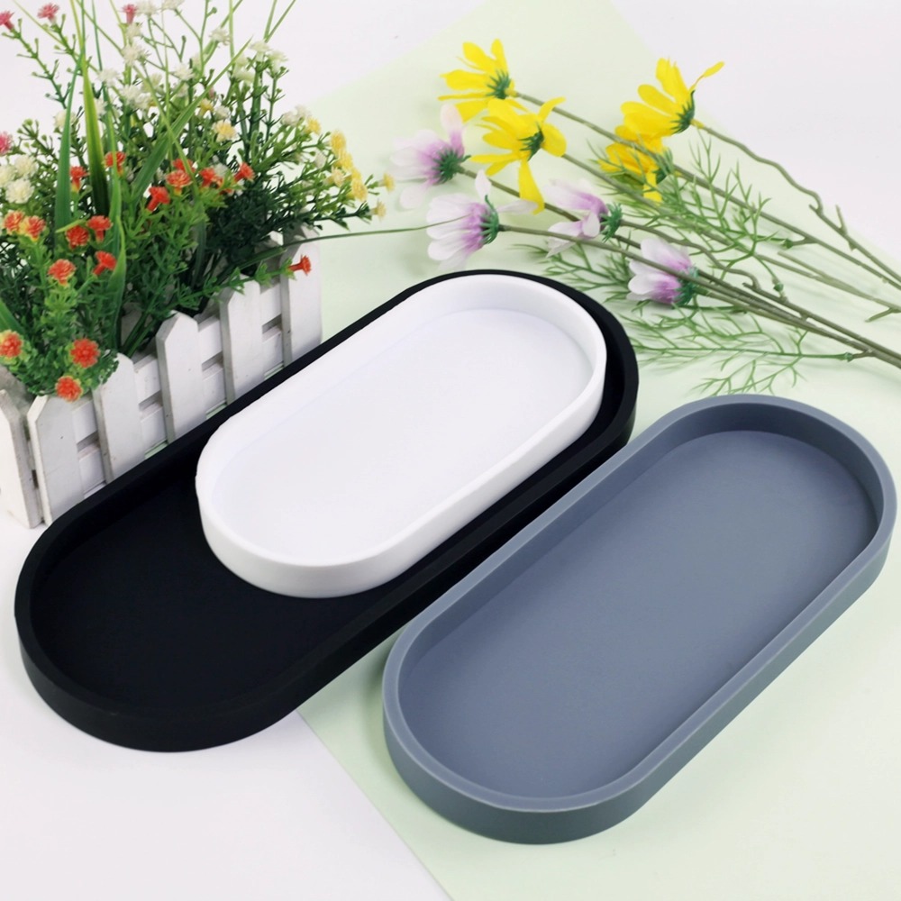 1 Buah Baki Silikon Rias Kamar - Home Essentials Bathroom Organizer ulasan dan harga