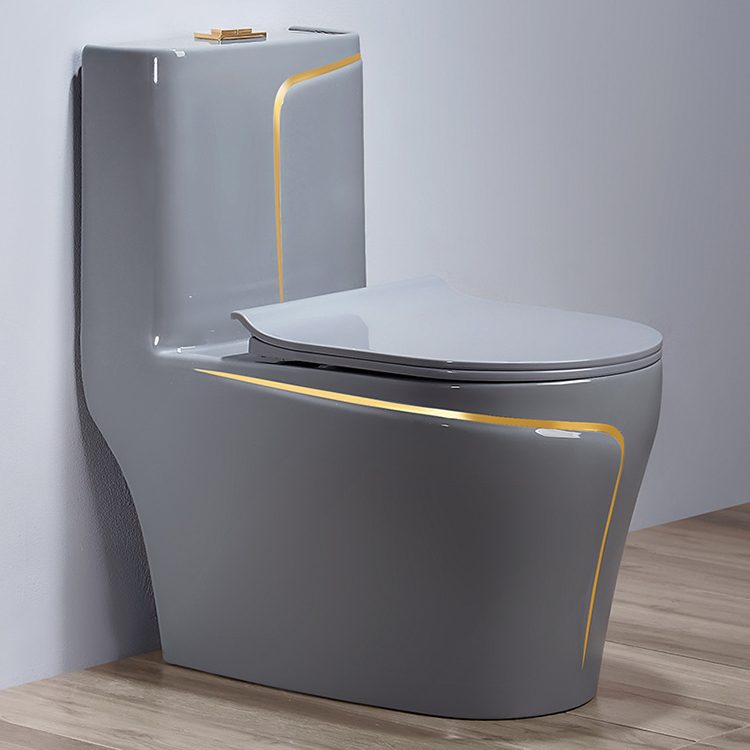 Kloset Duduk Keramik Abu-abu S - Home Bathroom Ware ulasan dan harga