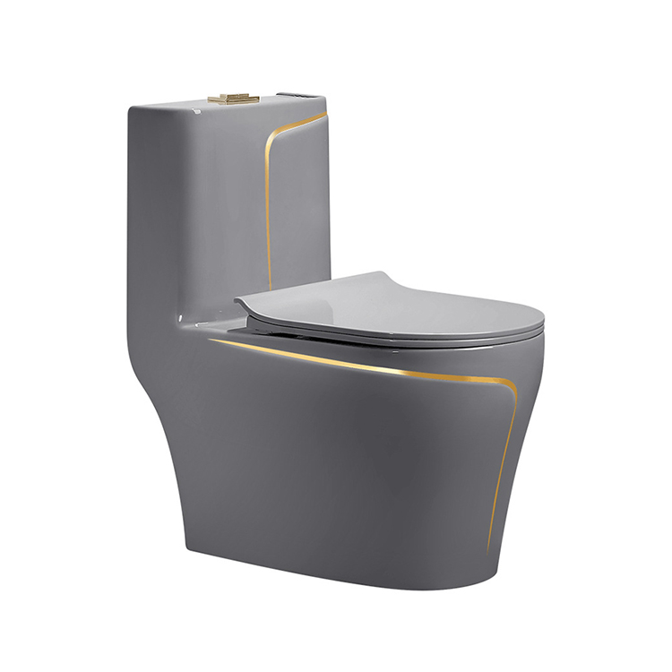 Kloset Duduk Keramik Abu-abu S - Home Bathroom Ware ulasan dan harga