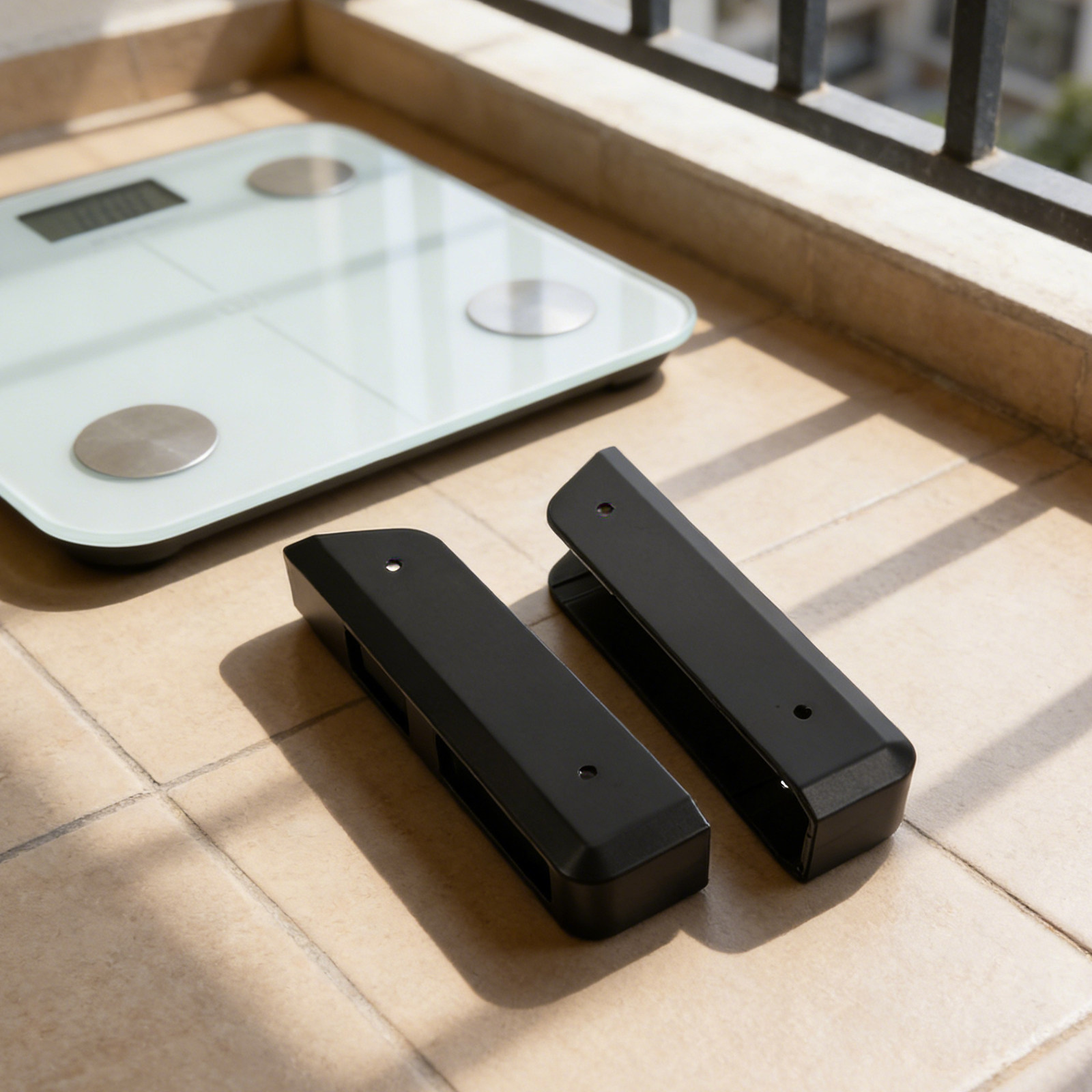 1 Pasang Rak Penyimpanan Timba - Home Bathroom Scales ulasan dan harga
