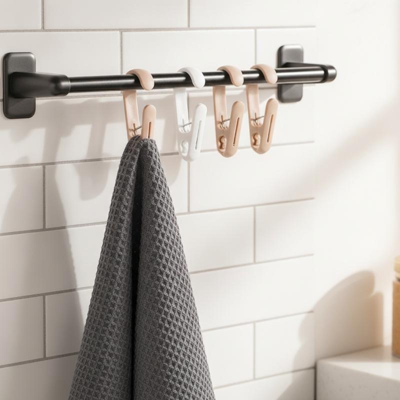 10 buah Klip Gantung Serbaguna - Home Bathroom Supplies ulasan dan harga