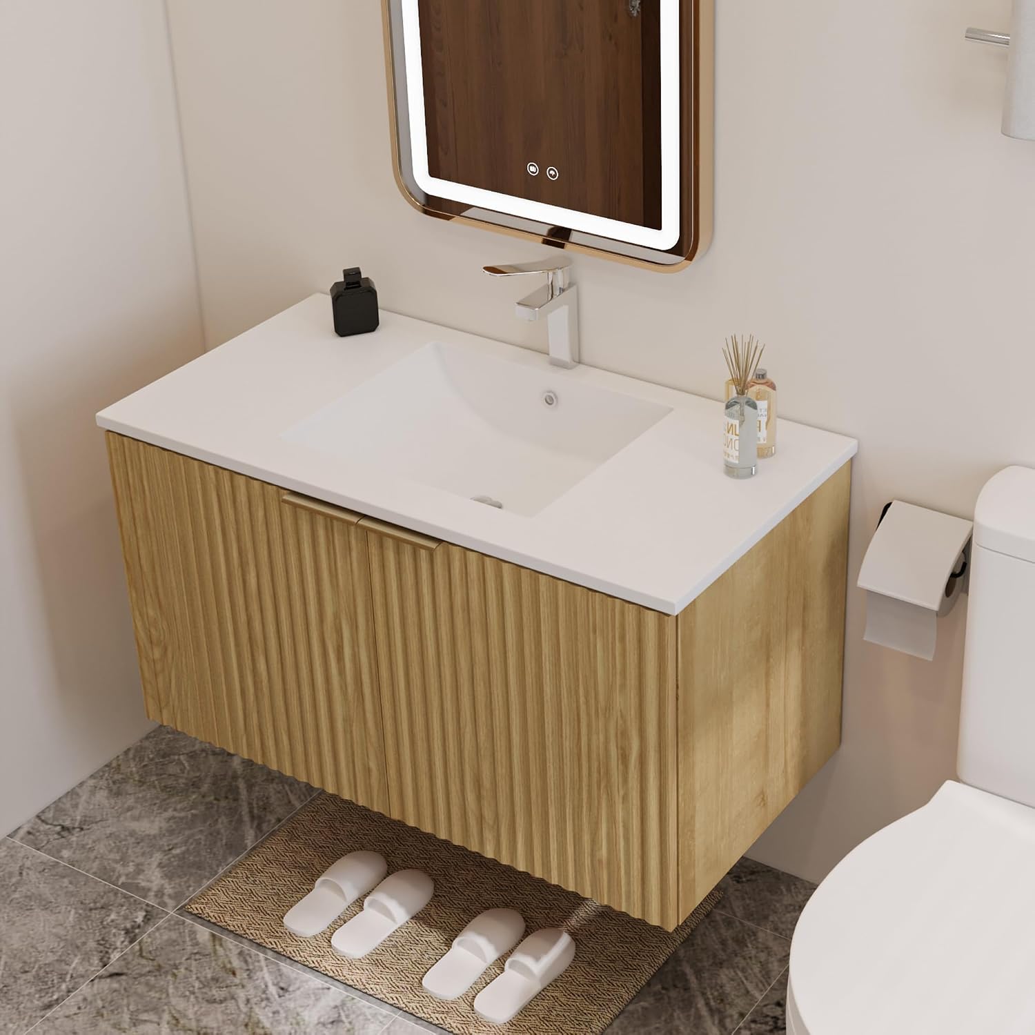 Rak Kabinet Kamar Mandi Modern - Home In Bathroom ulasan dan harga