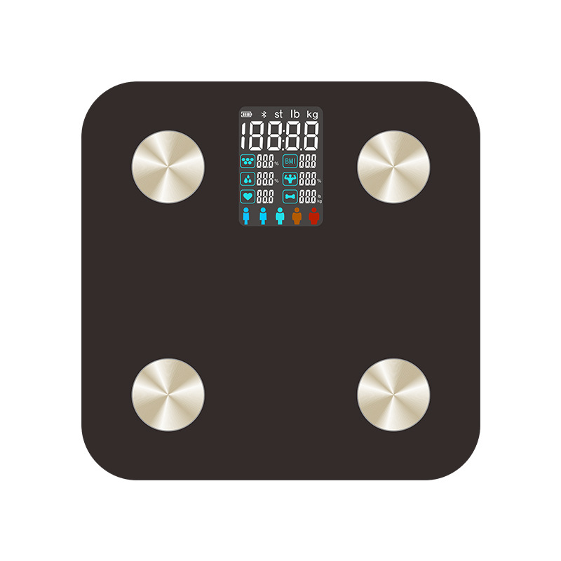 Timbangan Lemak Tubuh Bluetoot - Home Bathroom Scales ulasan dan harga