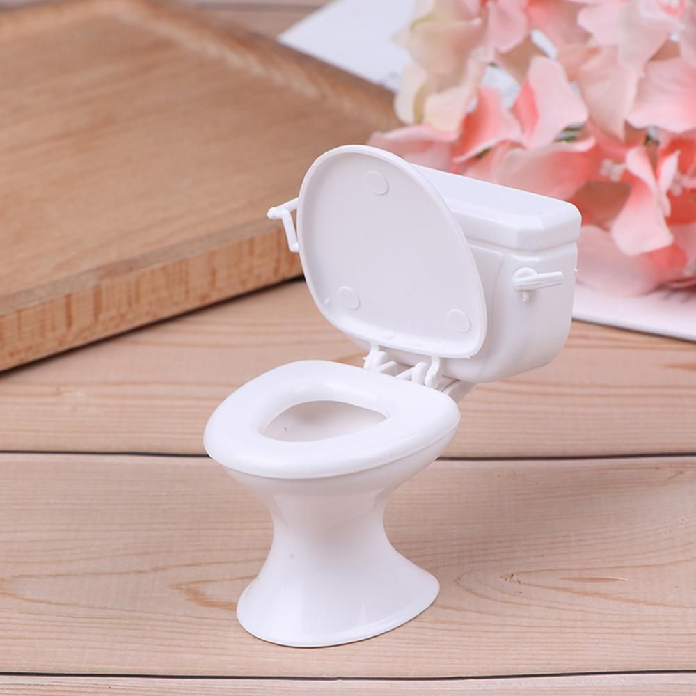 Miniatur boneka Toilet ornamen - Home Bathroom Supplies ulasan dan harga