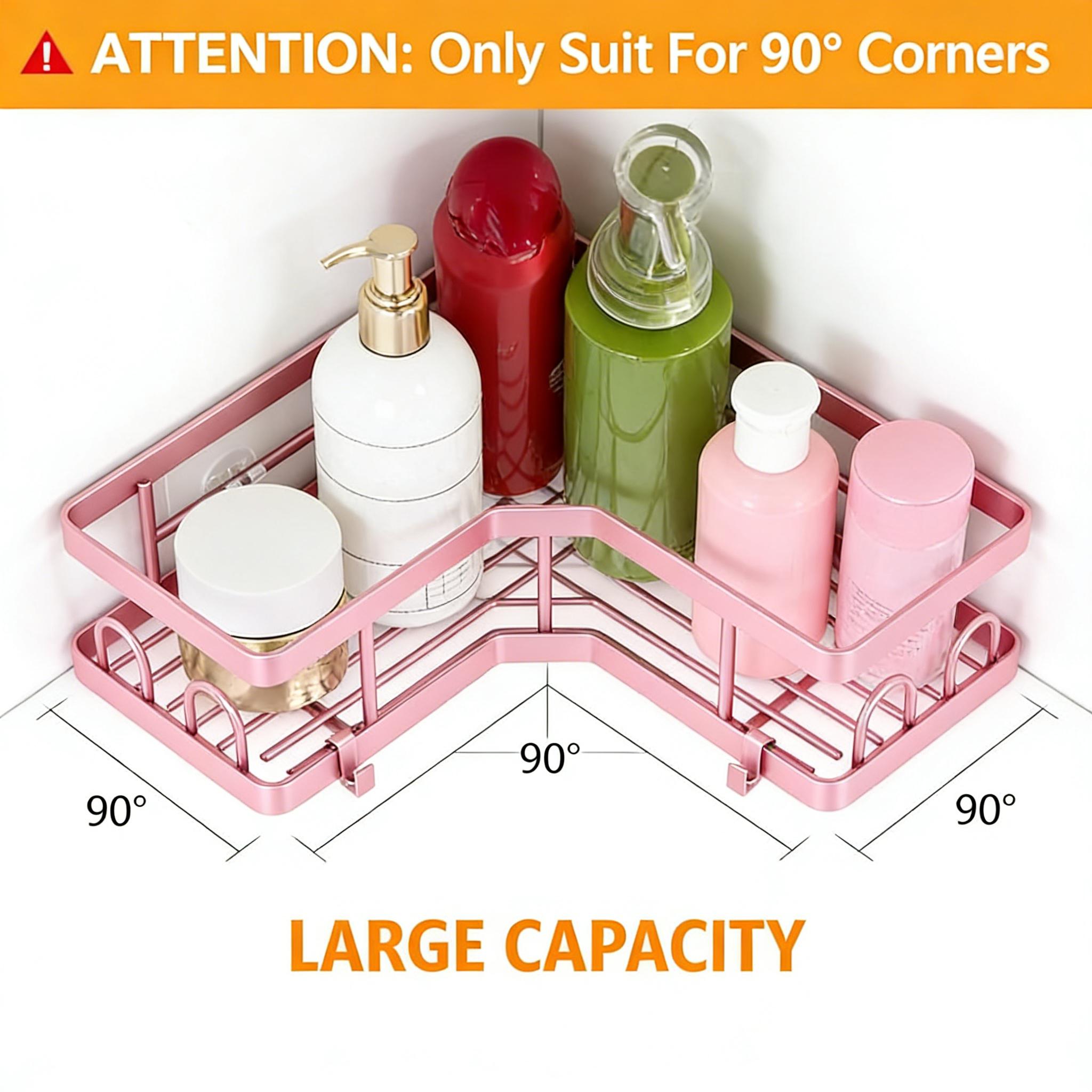 5Pcs Set Rak Penyimpanan Kamar - Home Essentials Bathroom Organizer ulasan dan harga