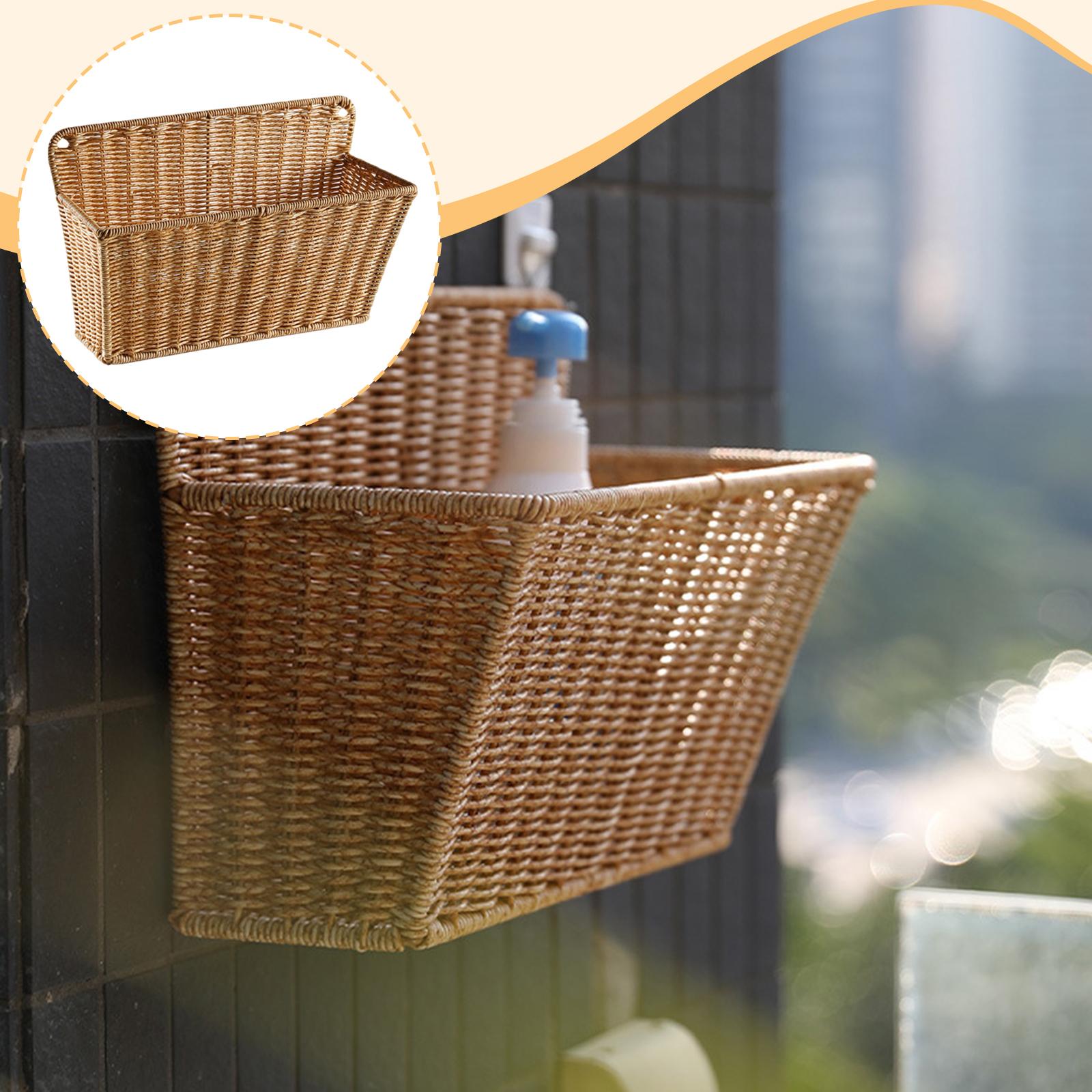 Keranjang Penyimpanan Anyaman  - Home Essentials Bathroom Organizer ulasan dan harga