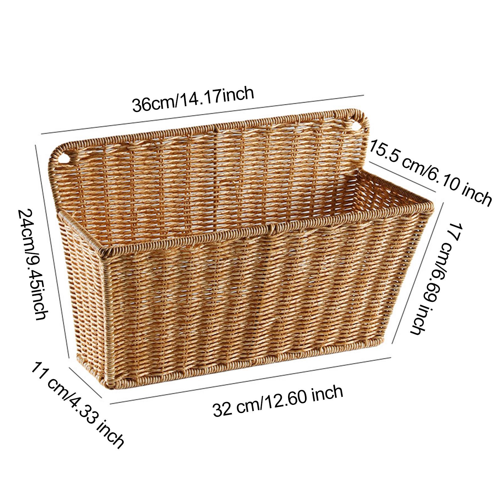 Keranjang Penyimpanan Anyaman  - Home Essentials Bathroom Organizer ulasan dan harga
