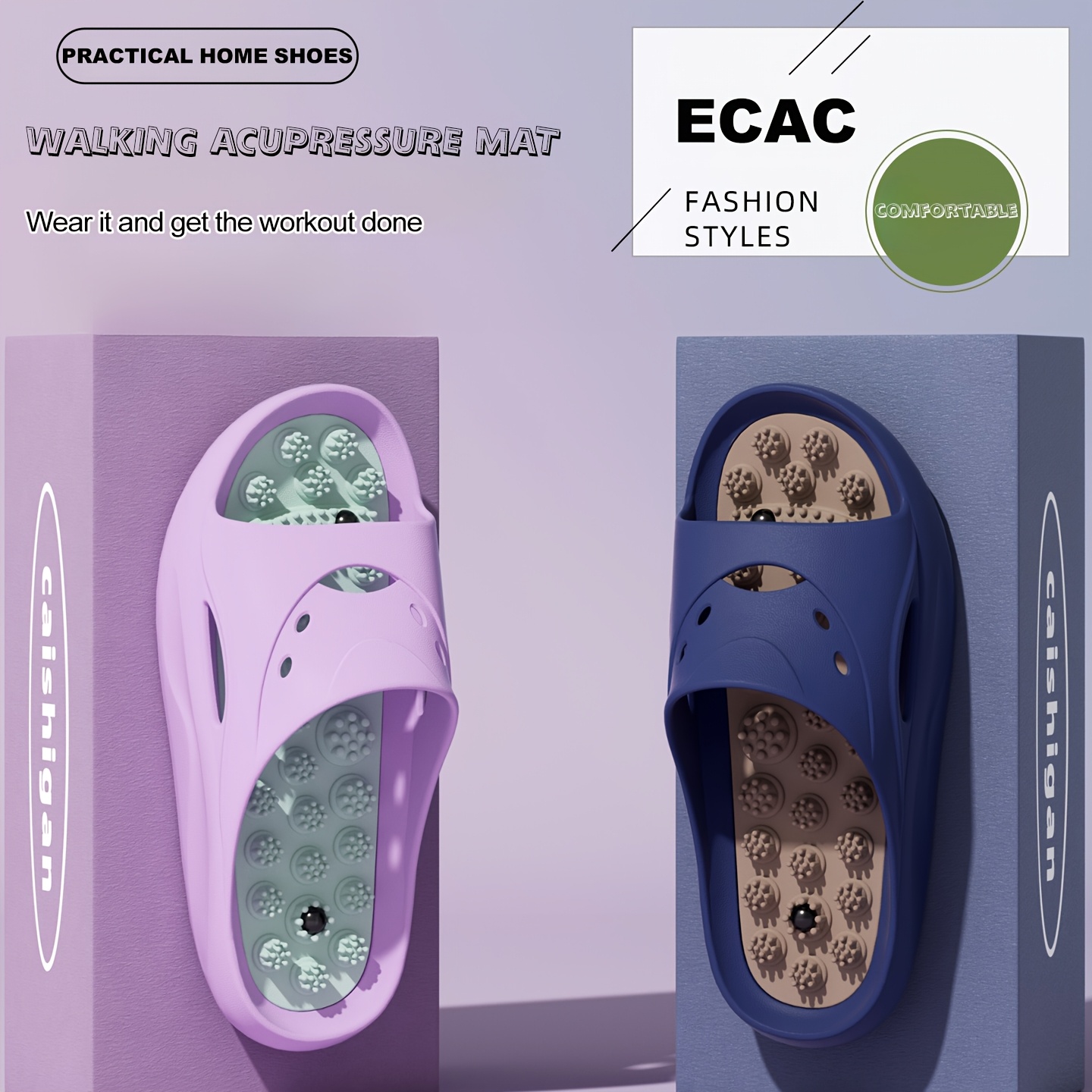Sandal Pijat EVA Wanita Pria,  - Home Bathroom Size ulasan dan harga