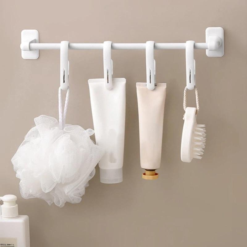 Klip Gantung Serbaguna, Kait P - Home Bathroom Supplies ulasan dan harga