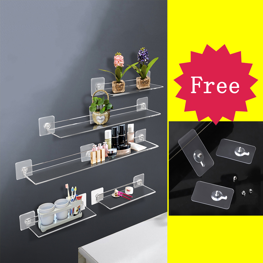 Rak Penyimpanan Akrilik Transp - Zara Home Bathroom Accessories ulasan dan harga