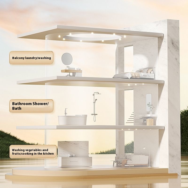 Kepala pra-pancuran, set pancu - Home In Bathroom ulasan dan harga