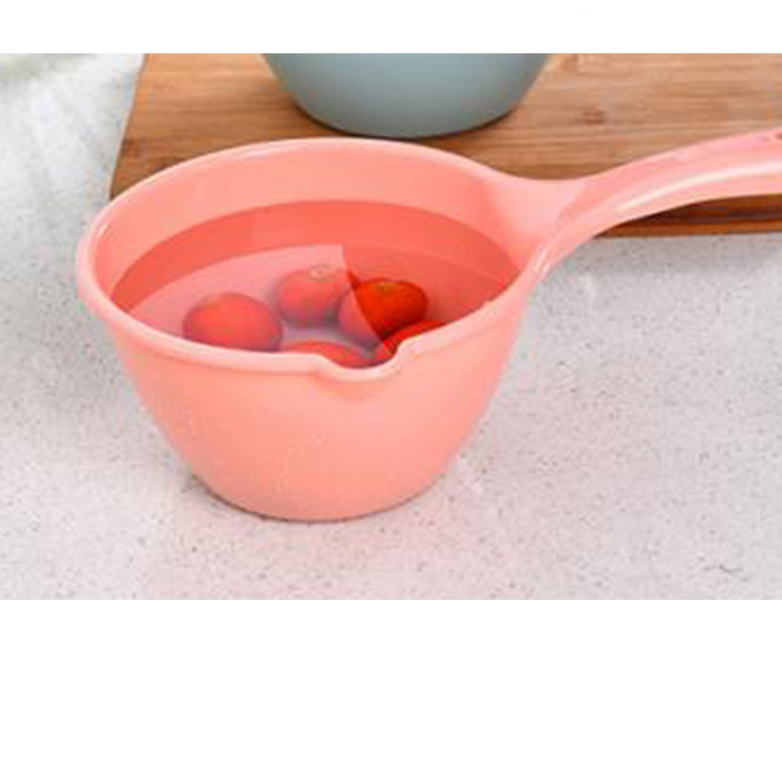 Sendok mandi plastik, pencedok - Home Bathroom Essentials ulasan dan harga