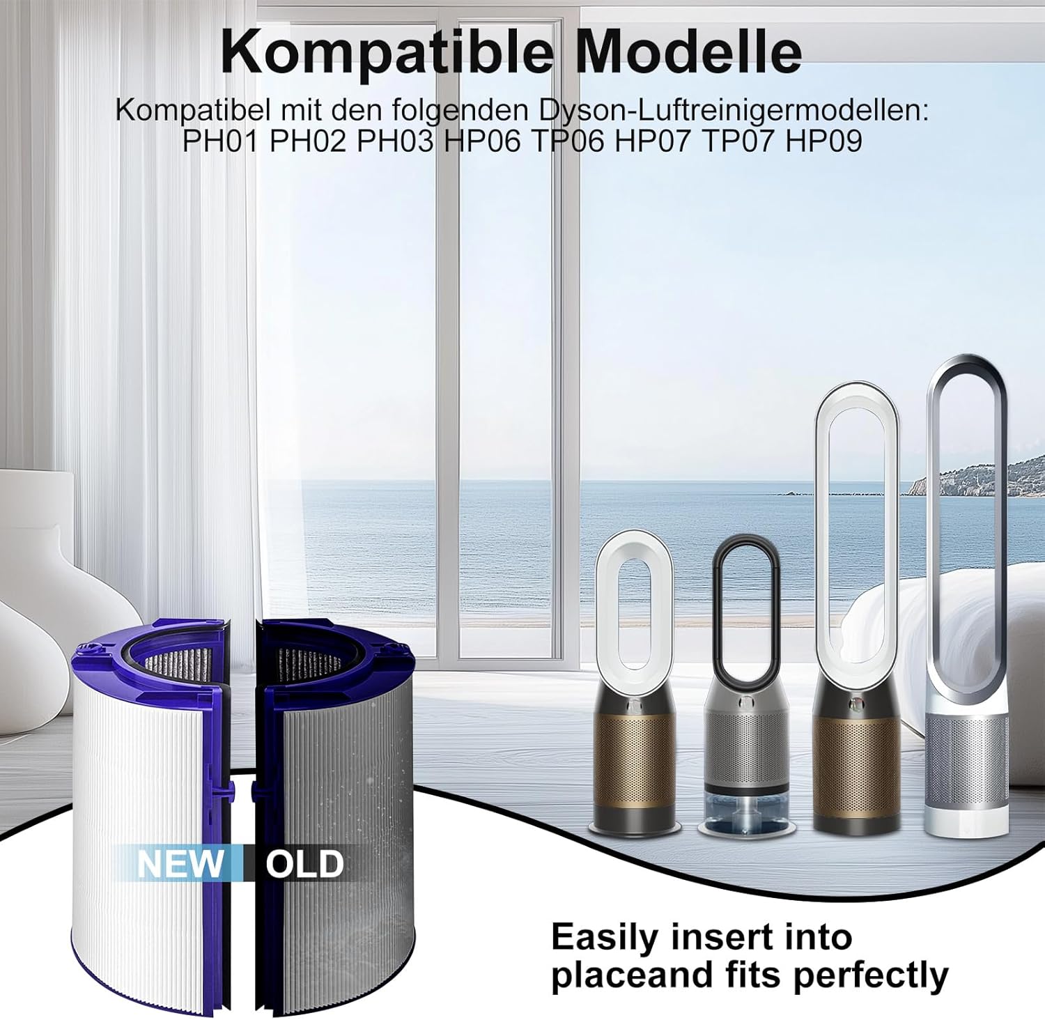 Penggantian Filter Dyson PH01  - Dyson Fan Pure Cool ulasan dan harga