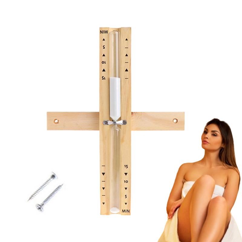 Timer jam pasir Sauna 15 menit - Home Bathroom Scales ulasan dan harga