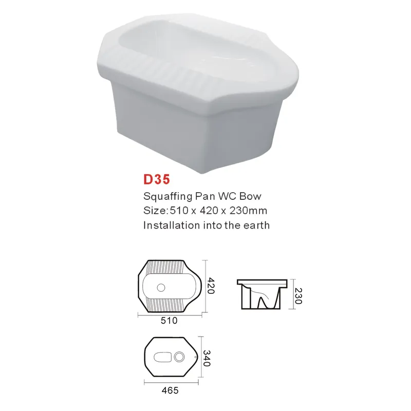 Toilet Jongkok Keramik dengan  - Home Bathroom Ware ulasan dan harga