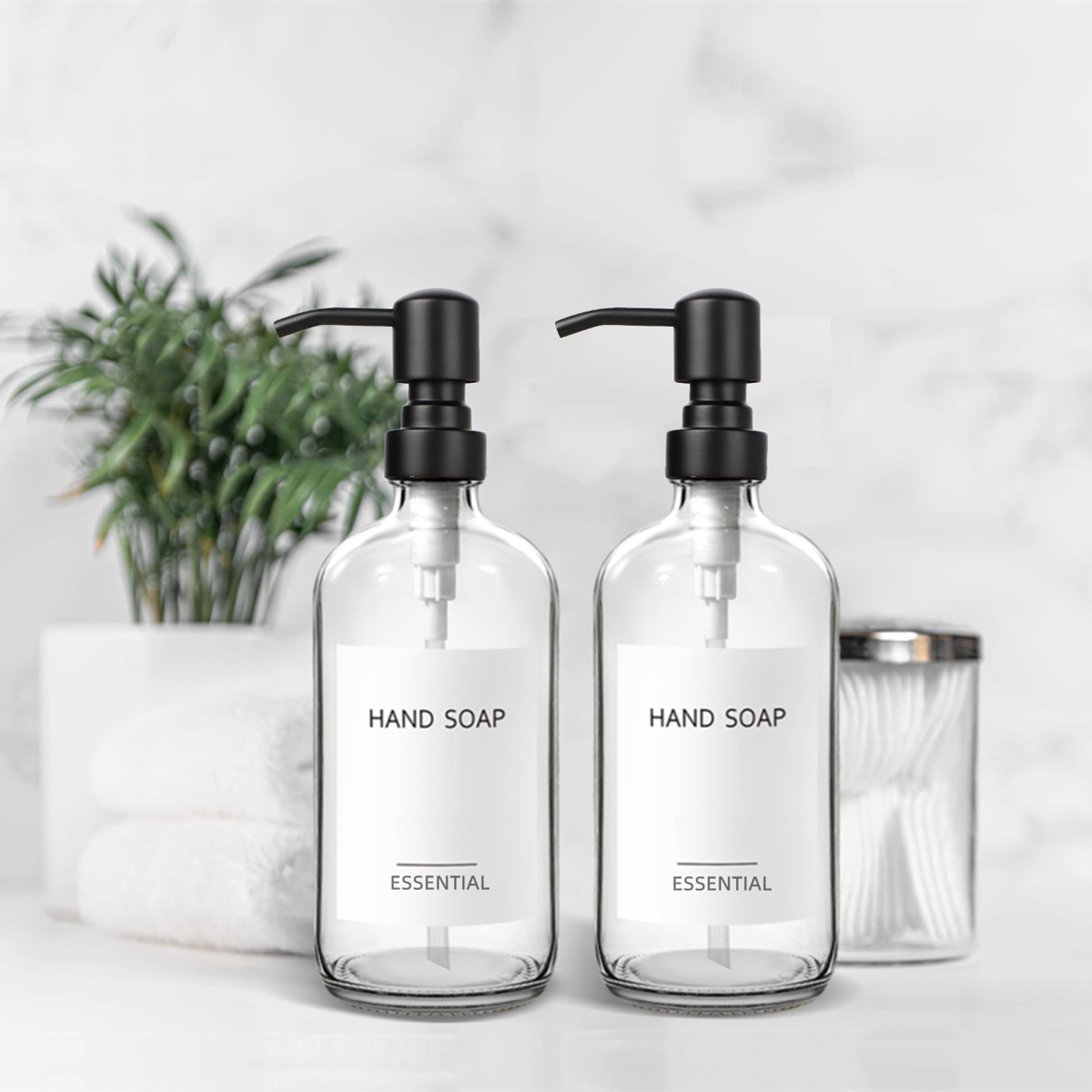 Dispenser Sabun Kaca Bening un - Zara Home Bathroom Accessories ulasan dan harga