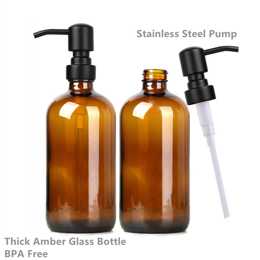 Dispenser sabun kaca Amber den - Zara Home Bathroom Accessories ulasan dan harga
