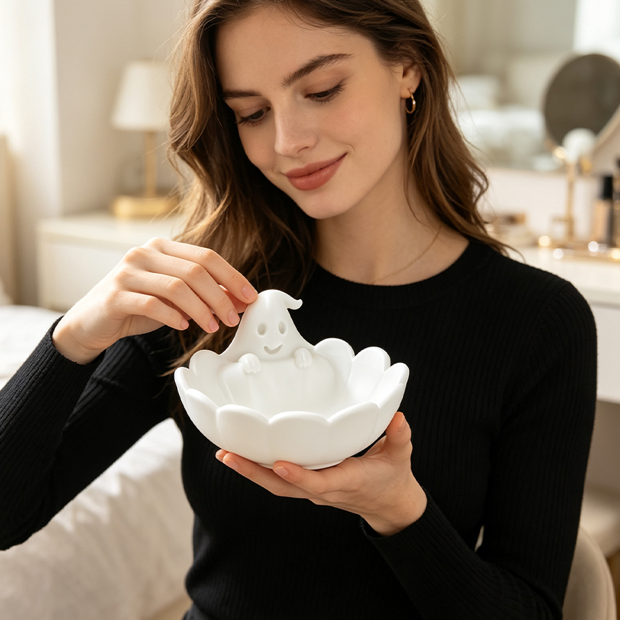 Nampan Perhiasan 3D Bentuk Han - Home Essentials Bathroom Organizer ulasan dan harga