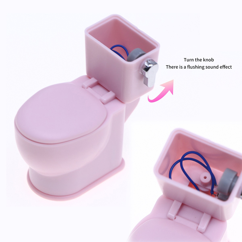 1Set 1:12 miniatur rumah bonek - Home Bathroom Supplies ulasan dan harga